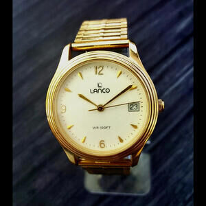 Very Rare‎ Vintage Lanco Pacific Taiwan Watch New Condition